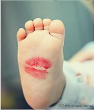 "Baby feet. The end.