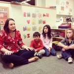 Cynthia Rasso of @SISEEC1 leading a weekend class for children at the Smithsonian museums