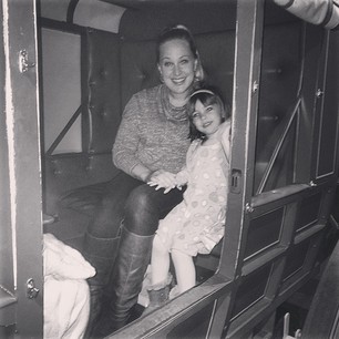 Riding in the stage coach with the mail Riding in the stage coach with the mail