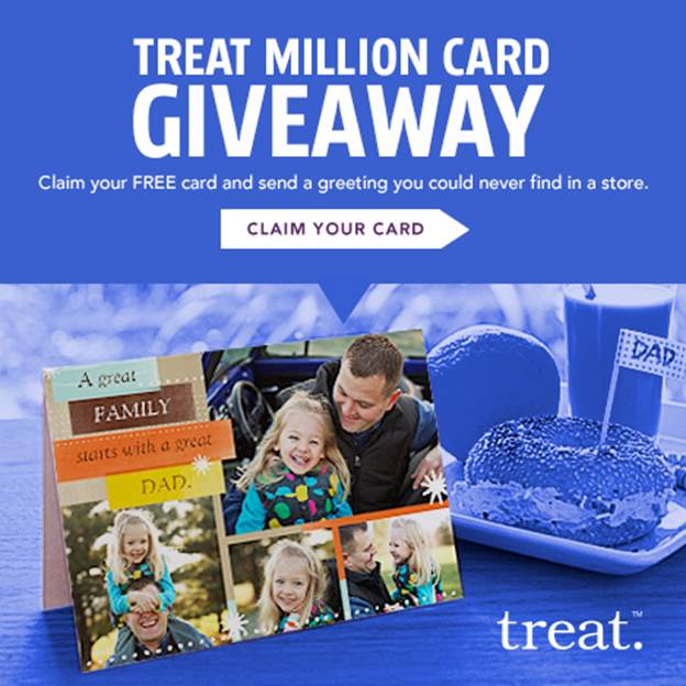 Treat Million Card Giveaway